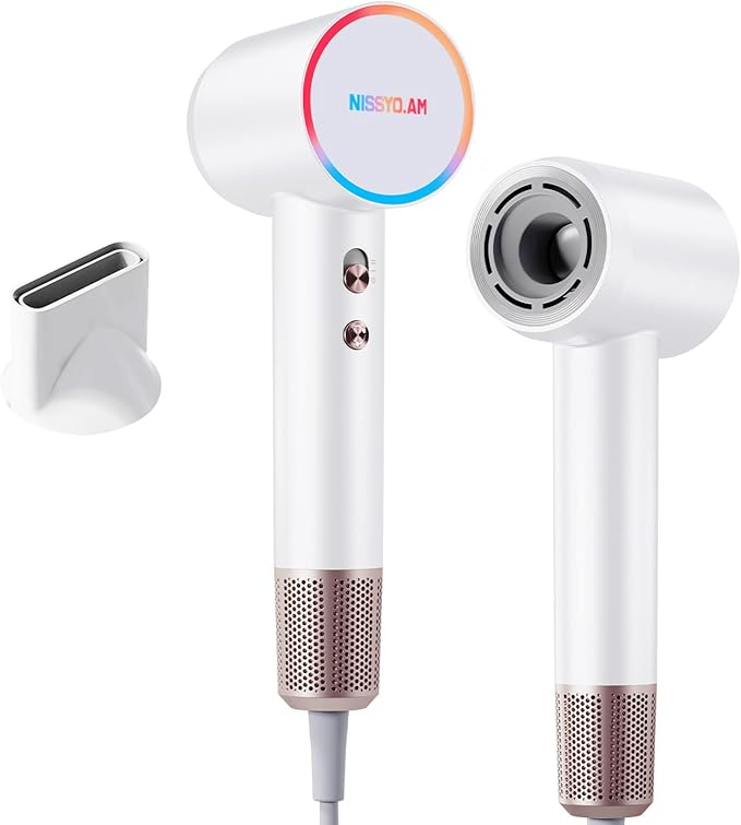 Hair Dryer, 1400W High Speed Hair Dryer,110,000 RPM Fast Drying Professional Negative Ionic Hair Dry